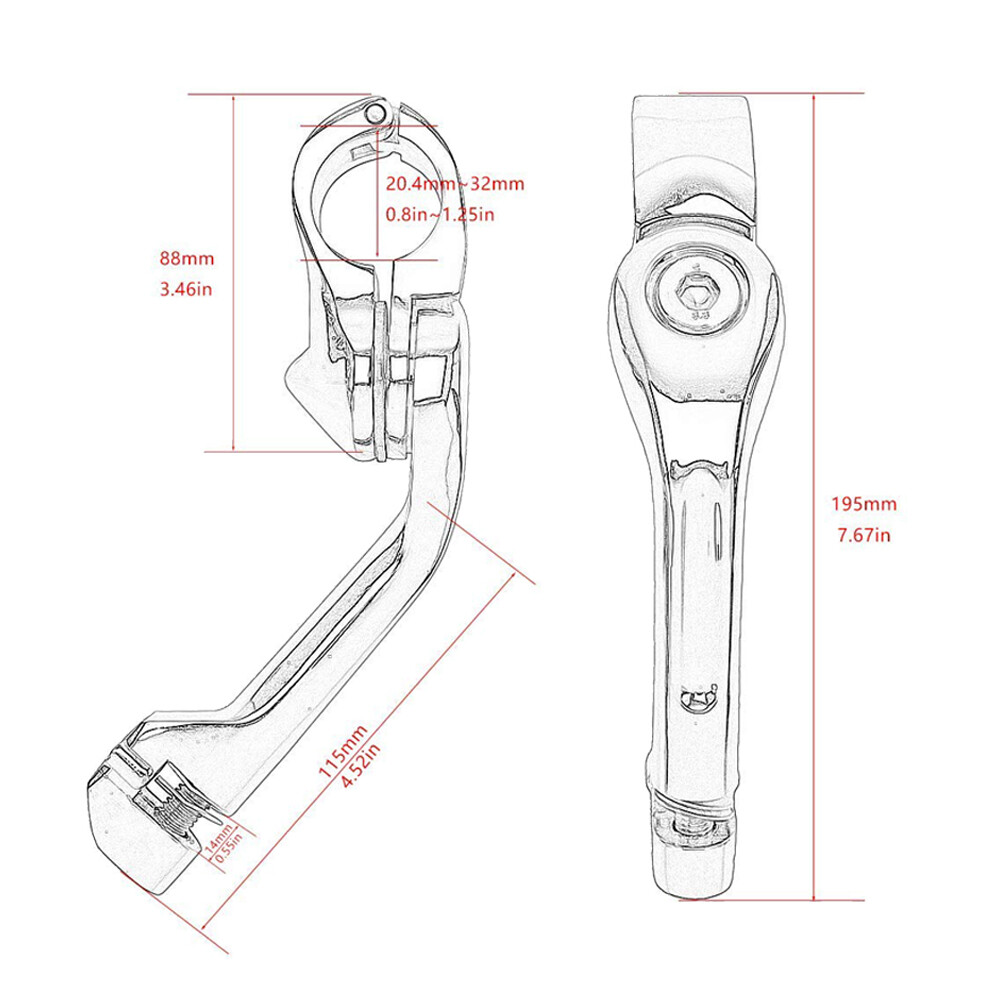 Chrome Long Highway Foot Pegs Clamp For Harley Road King