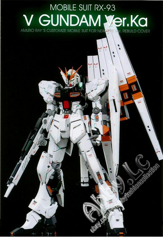 for MG 1/100 RX-93 Nu v ver ka Super-G Resin MS Build MSB Details