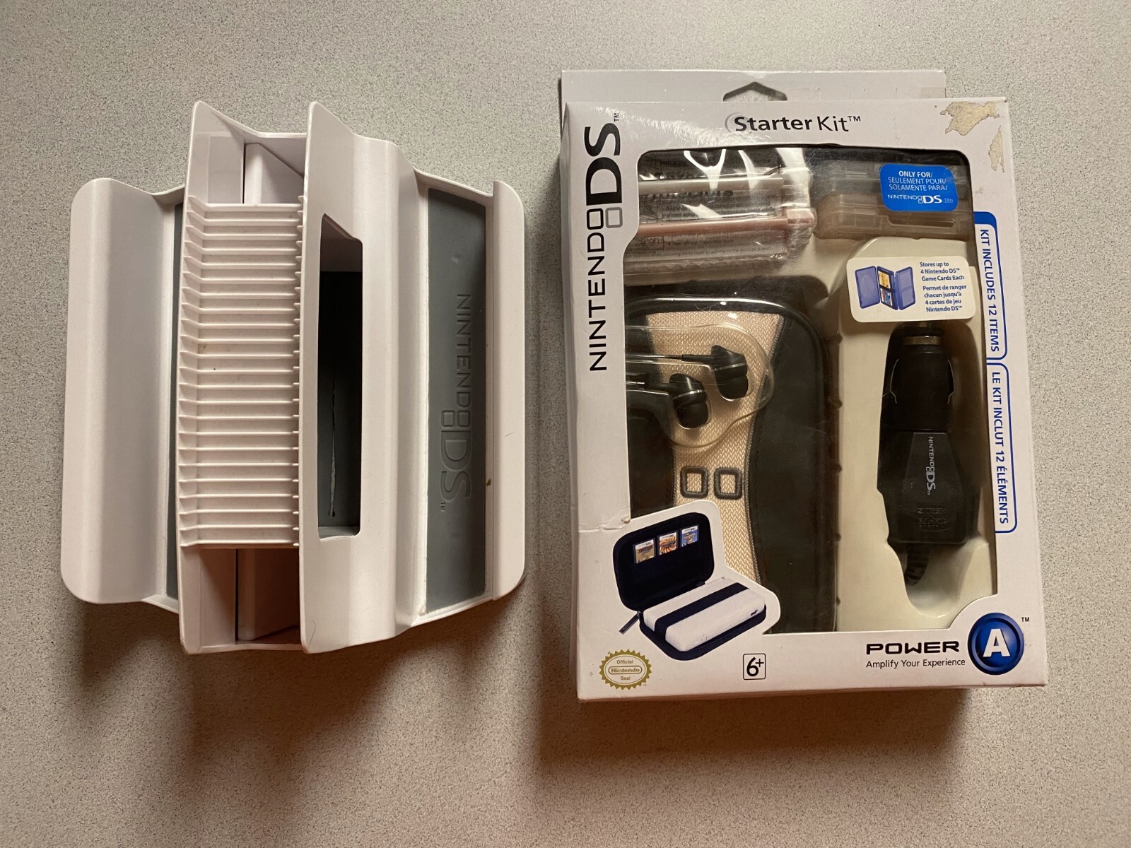 x2 Nintendo DS, Game Cart + Cases, Accs. Dock, Starter Kit & Orig. 3DS ...