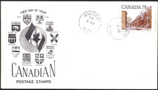 🍁Canada    #724   ROW HOUSES     Fine Used  1978 First Day Cover