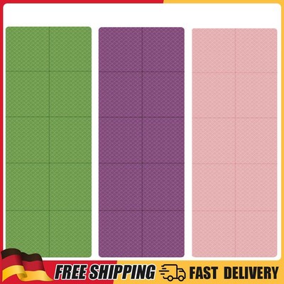 Foldable Yoga Mat Folding Fitness Exercise Mat Non-slip for Travel Picnics