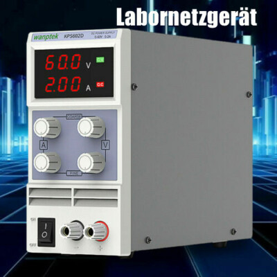 Digital DC Power Supply 0-30V 0-5A Precision Variable Adjustable Lab Grade DHL