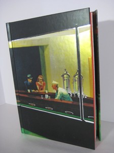 EDWARD-HOPPER-Nighthawks-Lined-Blank-Journal-Magnetic-Closure-8-5-x-6
