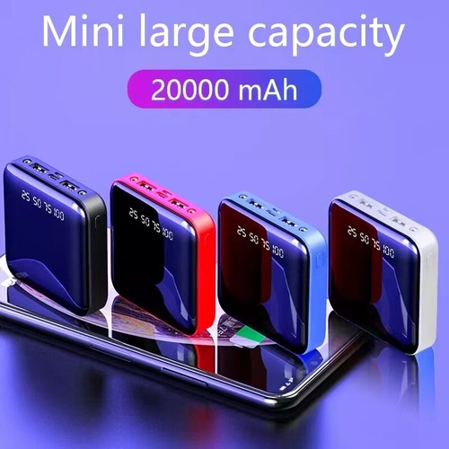 20000mAh 2USB Backup External Battery LED Power Bank Pack Fast Charger for Phone - Bild 2 von 20