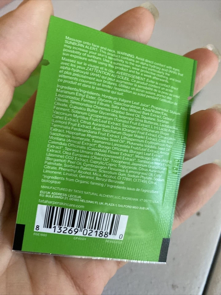 5 Tata Harper Resurfacing 精华精华样品旅行 1 毫升 — 第 3/4 张图片