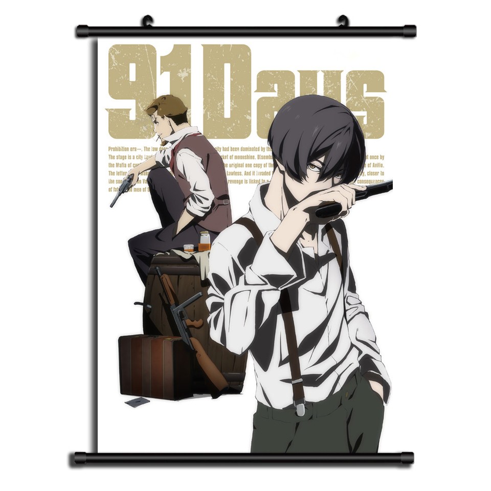 91 Days Anime Wall Art Home Decoration Scroll Poster - 第 1/5 張圖片.