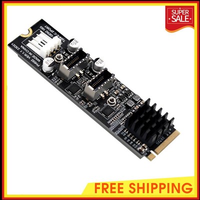 M.2 M Key NVME PCIe To USB 3.1 Type E Expansion Cards Riser 10Gb Riser Cards