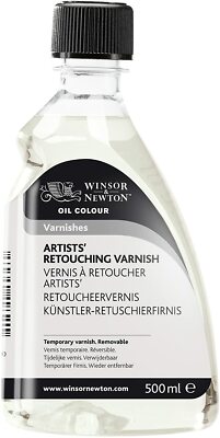 Winsor & Newton Ölfarbe Lacke 2949736 Retuschierlack Für Künstler 500 Ml