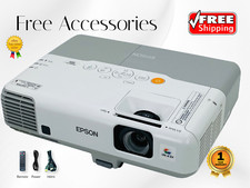 Epson PowerLite 905 3LCD Projector 3000 ANSI HDMI HD 1080i w/Accessories