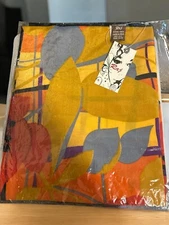 Raj 100% Silk Scarf . Made In India - Sun King - One Size Fits All - NWT