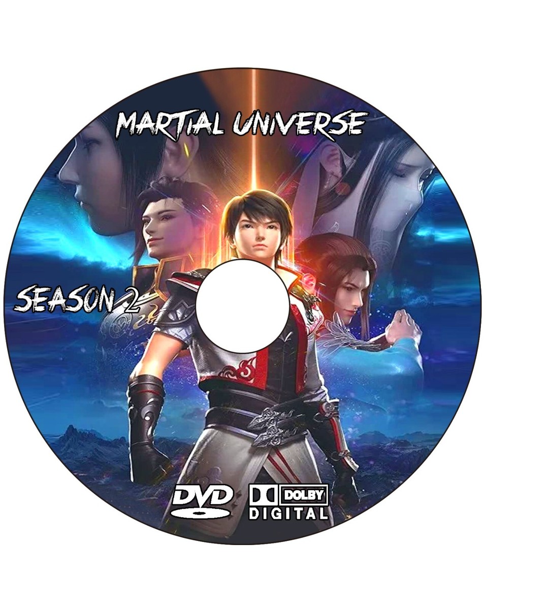 Martial Universe Wu Dong Qian Kun Anime Series Season 1-3