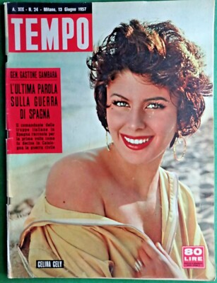 CELINA CELY -TEMPO,Zeitschrift für Kunst & Politik - Nr. 24 DEL1957 - REF.8156