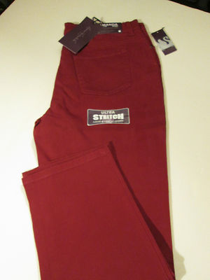 GLORIA VANDERBILT CLASSIC FIT ULTRA STRETCH AMANDA JEANS MS SZ 16 AVE NWT