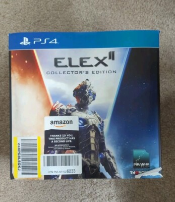 Elex II - Collector's Edition Sony PlayStation 4 PS5 Upgradable Brand New 