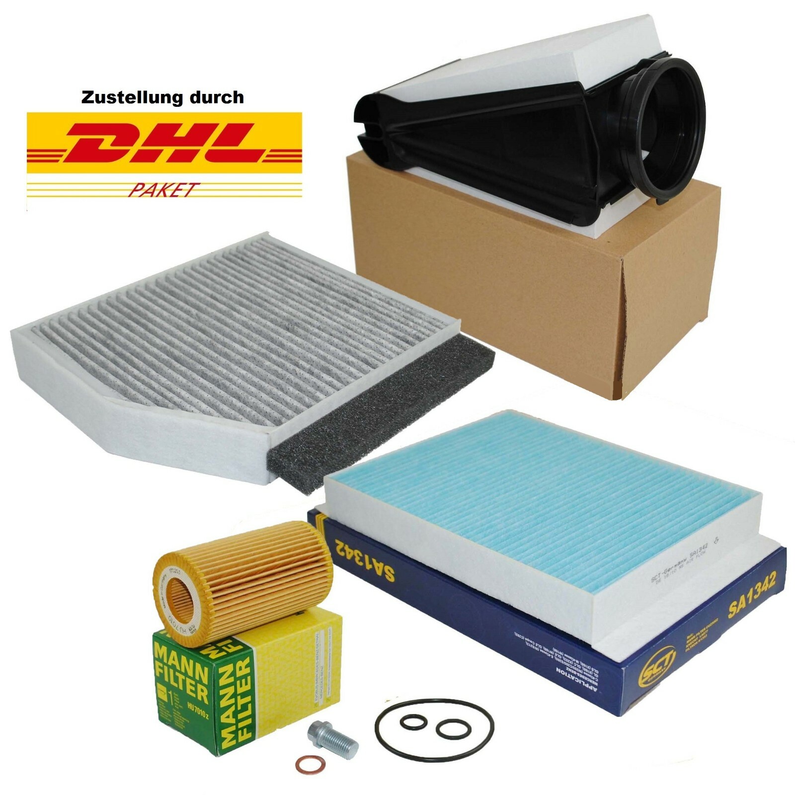 MANN FILTER INSPEKTIONSPAKET Passend Für MERCEDES W/S205 GLC X253 C253 BlueTEC+d