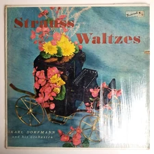 Strauss Waltzes Karl Dorfmann & His Orchestra LP Masterseal Records