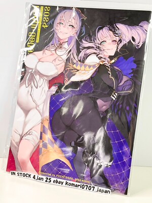 C105 pochi dojin Vtuber Illustration collection 2024 girl art book comiket 105