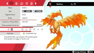 POKÉMON ✨Shiny✨ Event Moltres For Pokemon Sword & Shield