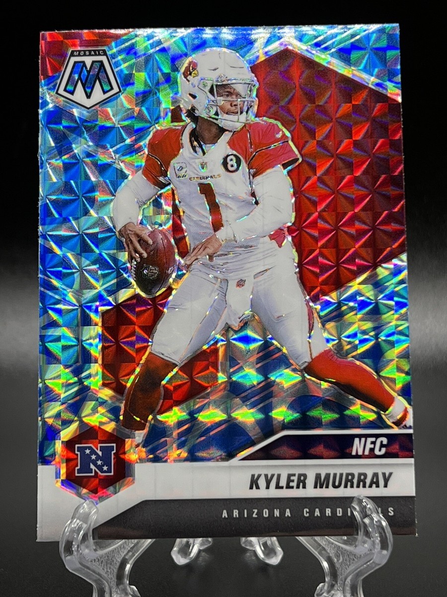 Kyler Murray 2021 Panini Mosaic NFC Blue Reactive Prizm SP Arizona