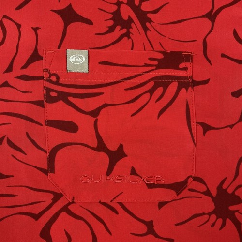Camisa loca de manga corta vintage Quicksilver Y2K Yin-Yang hawaiana para hom... - Imagen 4 de 10