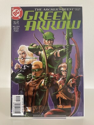 Green Arrow #21 DC Comics US Heft Top Zustand bagged and Boarded