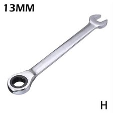 13mm Ratcheting Wrench Combination Spanner Tool Set Metric Flexible Head Kit