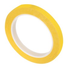 1 Rolls Yellow 0.47 Inch x 72 Yards Polyester Film Tape 12mm x 66m