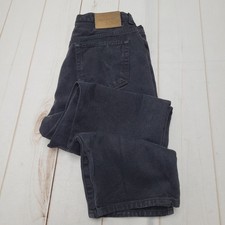 Vintage Calvin Klein black Mom jeans high rise straight tapered leg