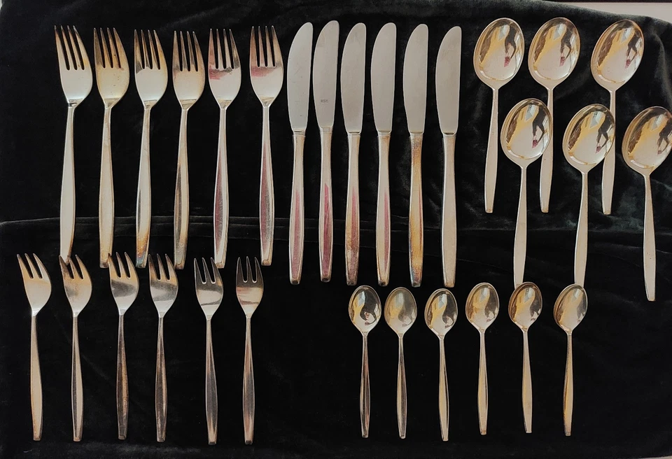 BSF Menuebesteck - MADAME -  Silber 90 -  30 Teile - 6 Personen