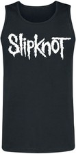 Slipknot Tank-Top Herren White Logo schwarz Band-Merch, Bands, Horror