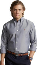 Polo Ralph Lauren Men's Classic Fit Performance Oxford Shirt Grey XS
