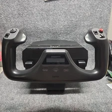 Saitek Pro Flight Yoke System Throttle Quadrant Professional Simulation USB READ