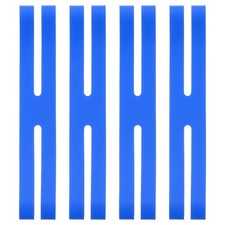 6 Inch H Band Silicone Rubber Bands, 5 Pcs Silicone Bands, Dark Blue