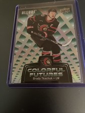 2024-25 Allure Colorful Futures Green #CF-8 Brady Tkachuk