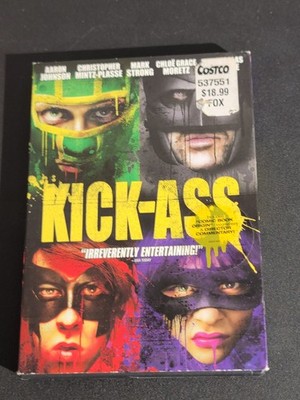 Kick-Ass DVD Movie Lionsgate Widescreen Action Comedy Free