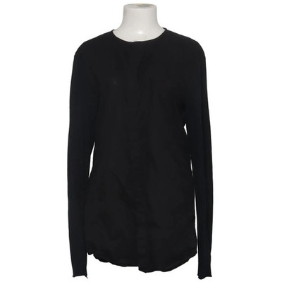 Thom Krom, Strickjacke, Damen, Größe: L, MH09, Schwarz, Baumwolle #t29