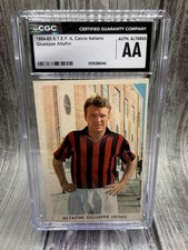 1964-65 S.T.E.F. IL Calcio Italiano Giuseppe Altafini Inter Milan CGC Auth Alter