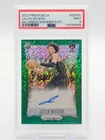 JALEN WILSON 2023-24 PRIZM DECA GREEN SHIMMER FOTL ROOKIE RC AUTO PSA 9 Q2697