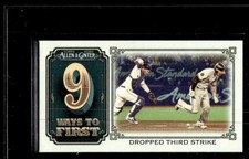 2020 Topps Allen & Ginter Mini 9 Ways to First Dropped Third Strike #M9WF-1