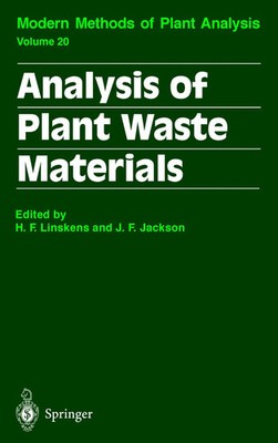Hans F. Linskens (u. a.) | Analysis of Plant Waste Materials | Taschenbuch | xvi