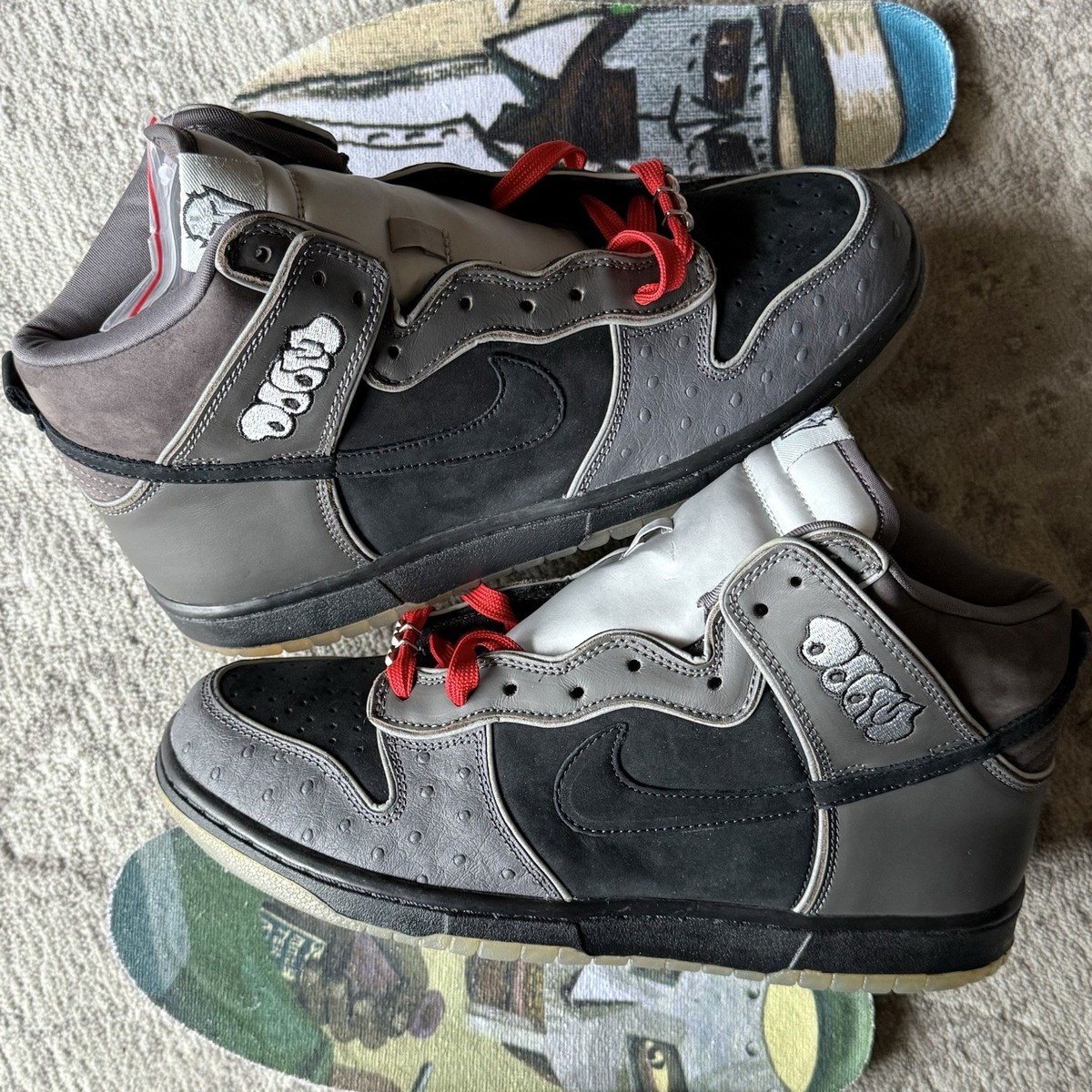 US 10- DS Nike SB Dunk High Premium MF DOOM 883212810717| eBay