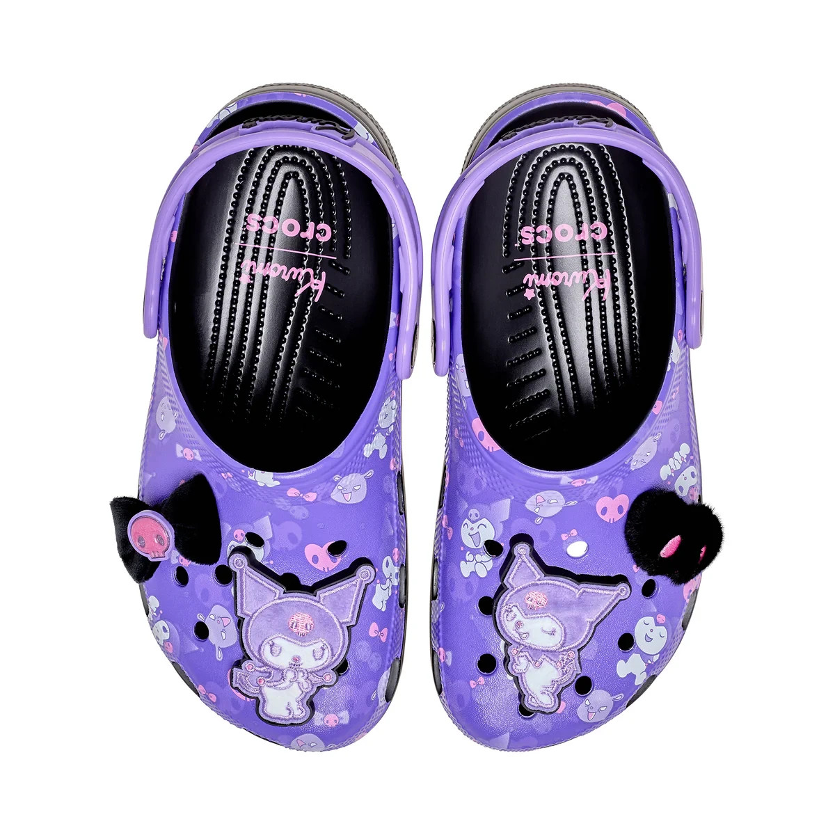 CROCS X KUROMI HALLOWEEN CLOGS SIZE J3/W5 | eBay