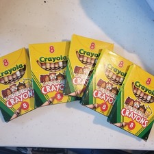 5 Boxes. 8 Pack Crayola Colors Skin Colors Crayons Multicultural