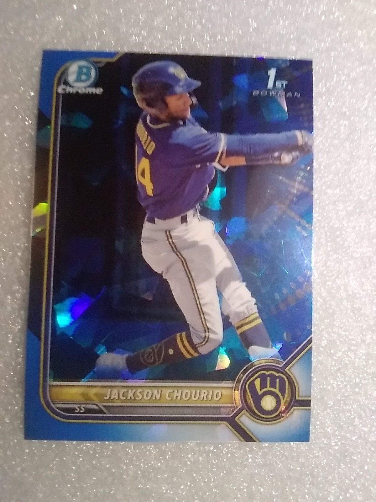 2022 Bowman Chrome Sapphire Jackson Chourio