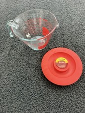 Vintage Pyrex Reverse Read 4 Cup Glass Measur...