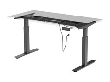 Monoprice Dual Motor Easy Assembly Folding Sit-Stand Desk Frame, Max 265 lbs