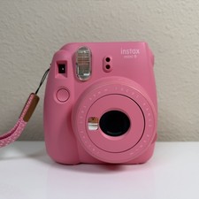 Fujifilm Instax Mini 9 Instant Camera, Flamingo Pink