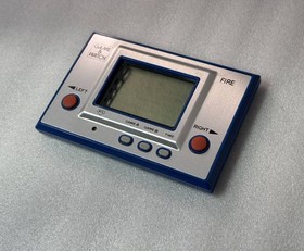 Game & Watch Fire Handheld Excellent Screen Tested Nintendo