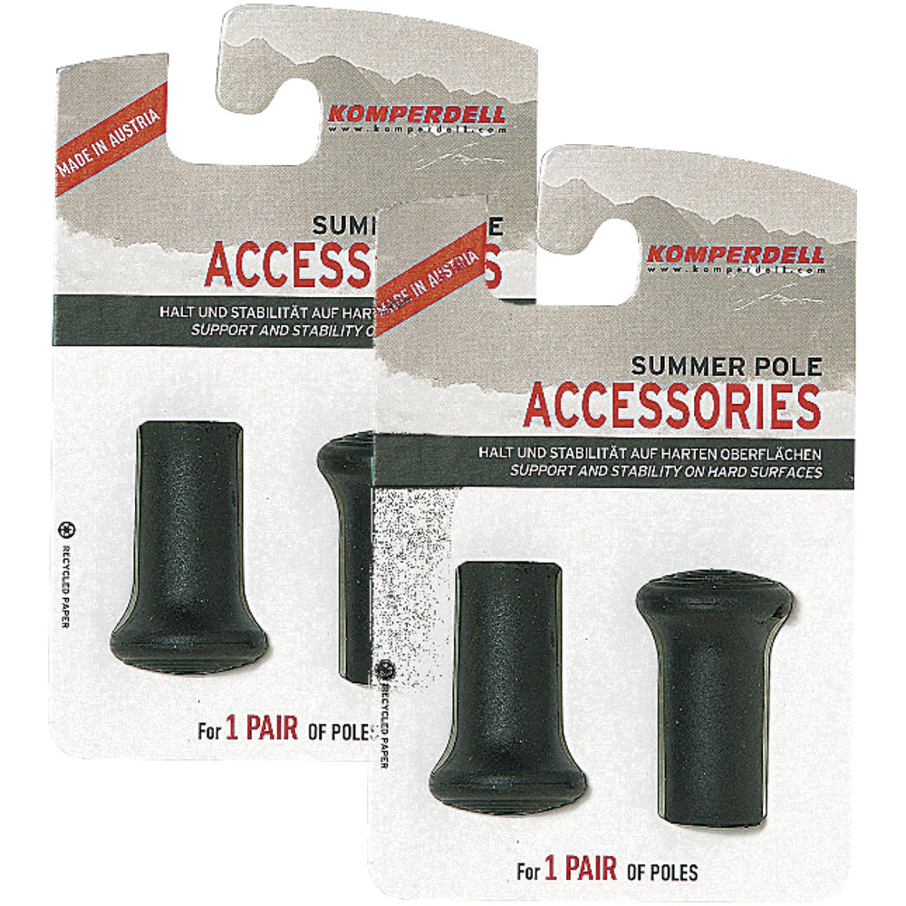 Komperdell 8mm Trekking Pole Tip Protectors 2-Pack Durable 4090₽