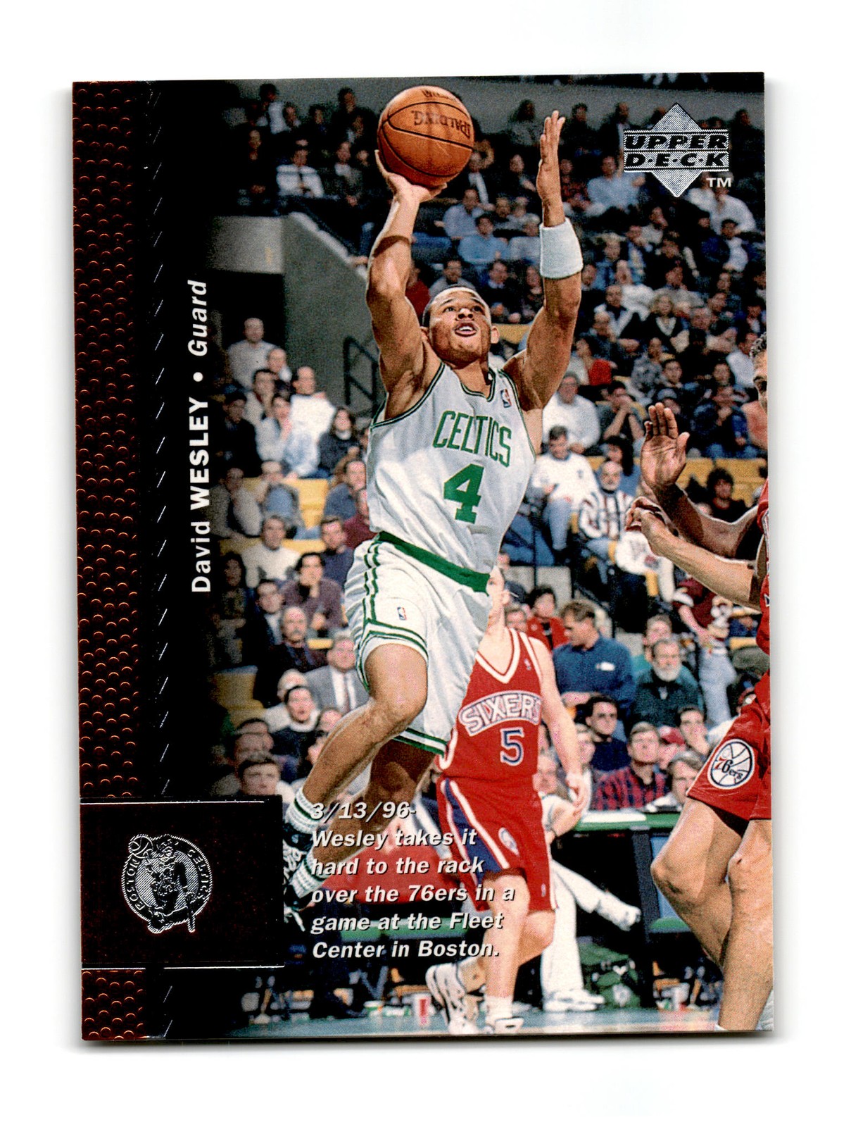 1996-97 Upper Deck #188 David Wesley ~ 06910